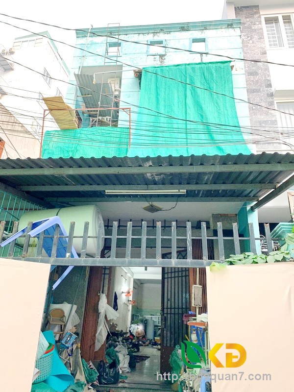 Bán nhà 1 lầu hẻm 191 Nguyễn Thị Thập quận 7.